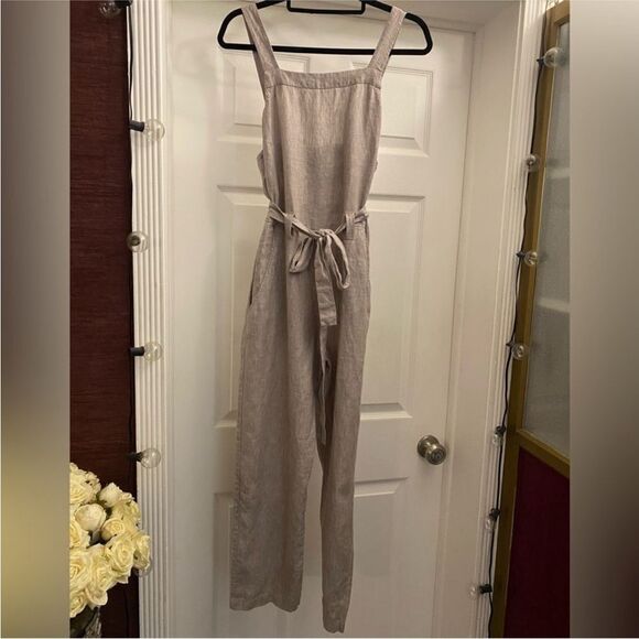 Reformation Elegant Gray Jumpsuit, XS - Picture 4 of 9